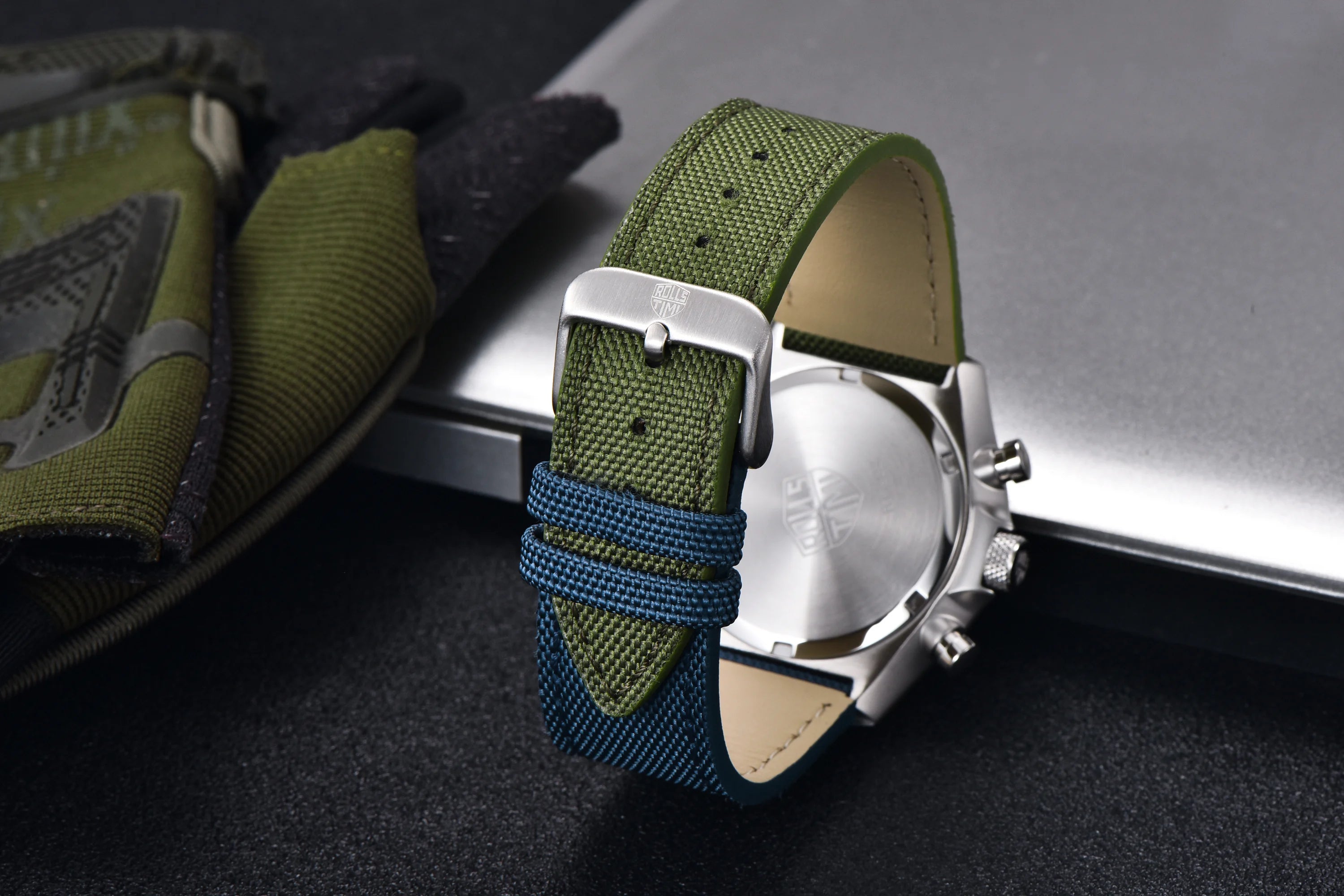 vastara rollstimi 's es chronograph for gift sapphire mirror stainless steel watch 14 - classic unisex timepiece with