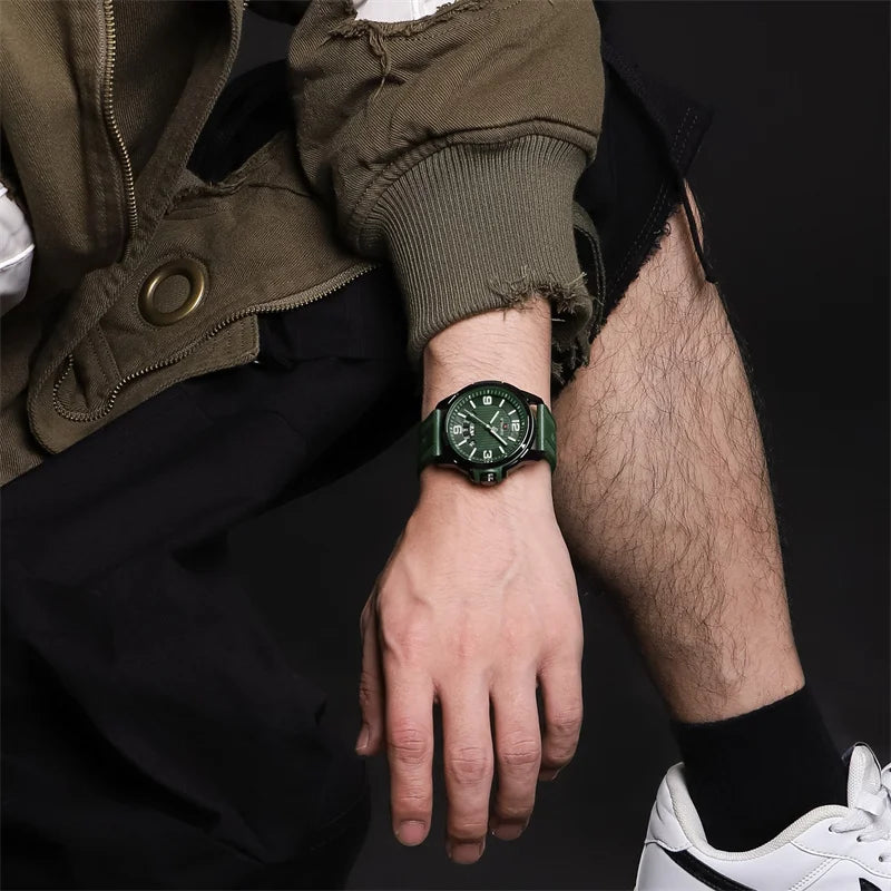 VASTARA vastara original naviforce for silicone strap business classic wrist es date clock silicone with silicone unisex