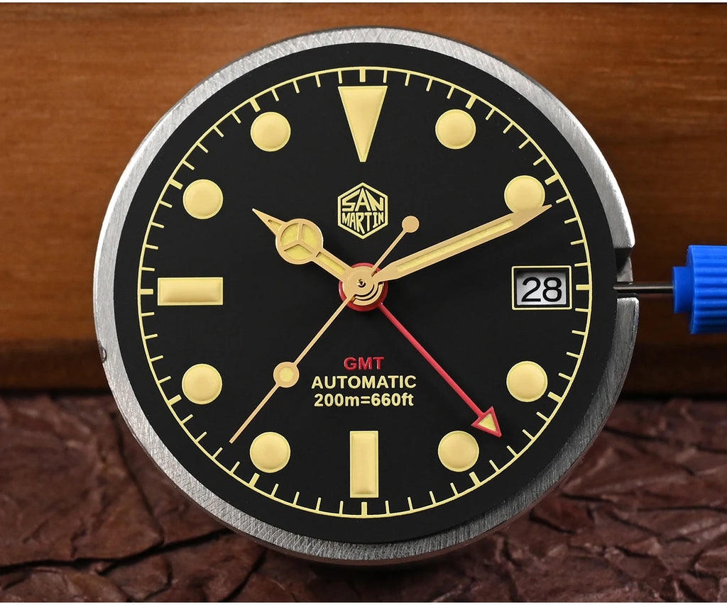 San Martin mm NH GMT Diver's Watch Men Sapphire - Product Image 34