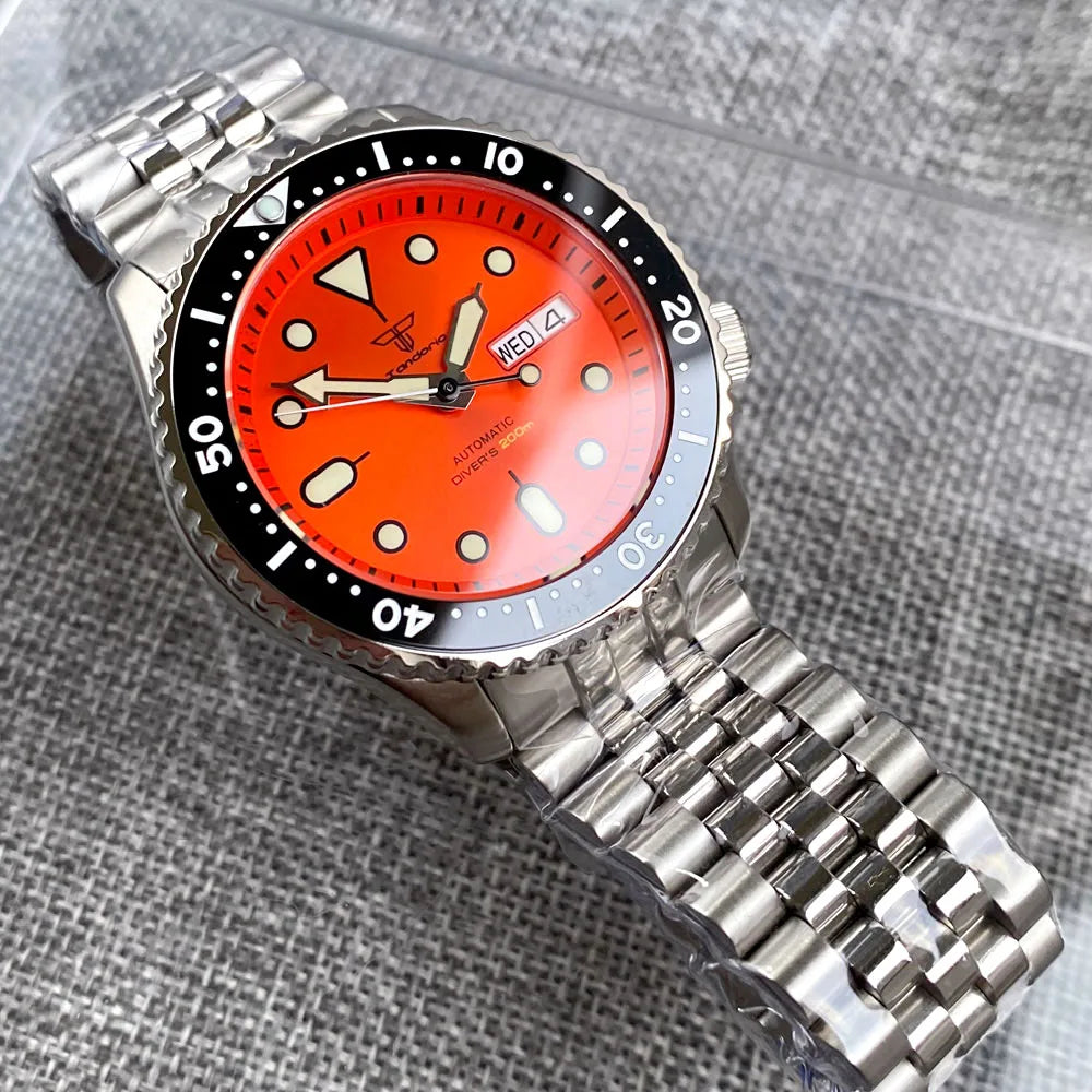 mm Tandorio NHA ATM Auto SKX Men Black Diver Watch - Product Image 15