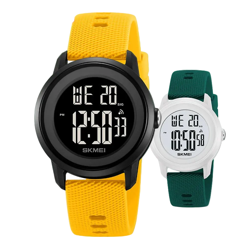 vastara skmei 2218 digital es for sports led display s wristes alarm reloj de mujer watch detail - reliable movement,