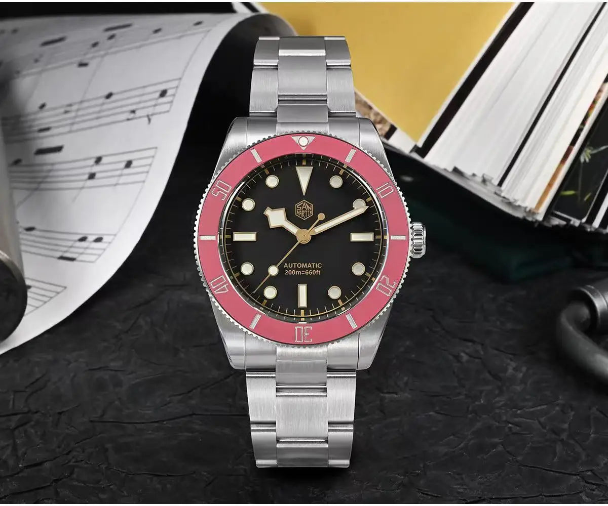 San Martin mm BB Men Diving Watch NH Matte Ceramic - Product Image 16