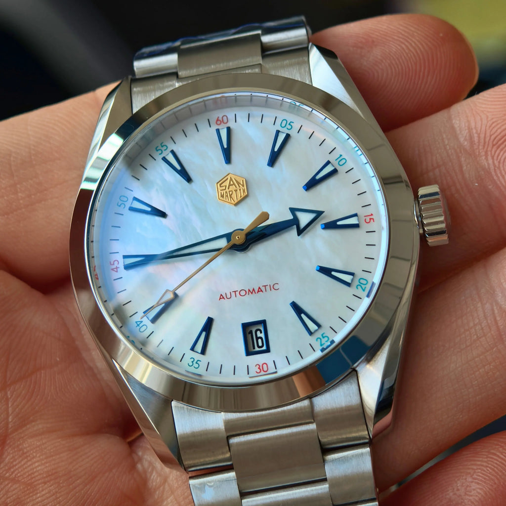 San Martin mm Chronometer Men's Watch SNW V NH - Product Image 25