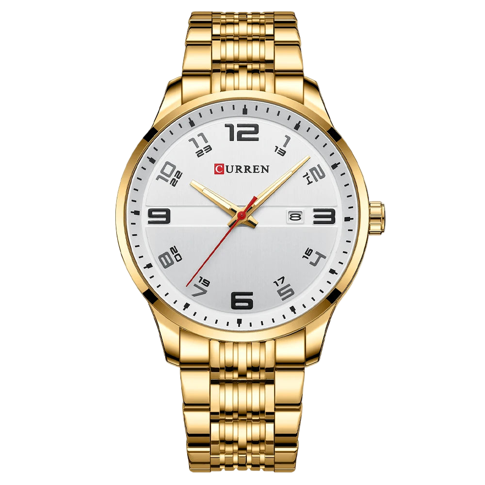 vastara men's automatic watch steel date luminous 42mm watch 23 - modern unisex timepiece with stainless steel (USA)