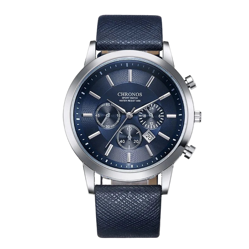 vastara - chronos mens watches male sport business quartz wristwatch - casual mens watch watch with waterproof in neutral