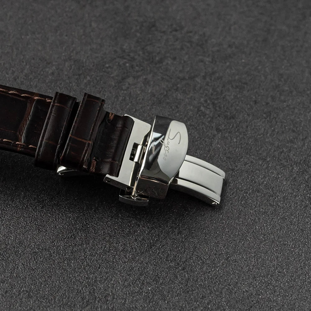 vastara sapphire sugess st1908 swanneck with technology watch 14 - classic unisex timepiece with stainless steel (USA)