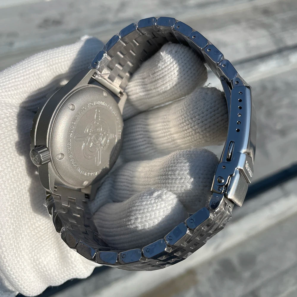 vastara sapphire steelflier official sf752 watch 5 - classic unisex timepiece with stainless steel (USA)