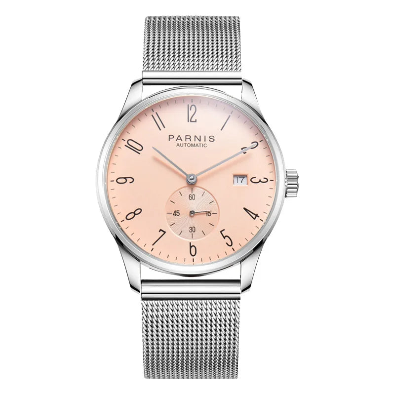 vastara parnis es minimalist for hombre relogio masculino calendar: genuine leather watch 28 - minimalist unisex timepiece