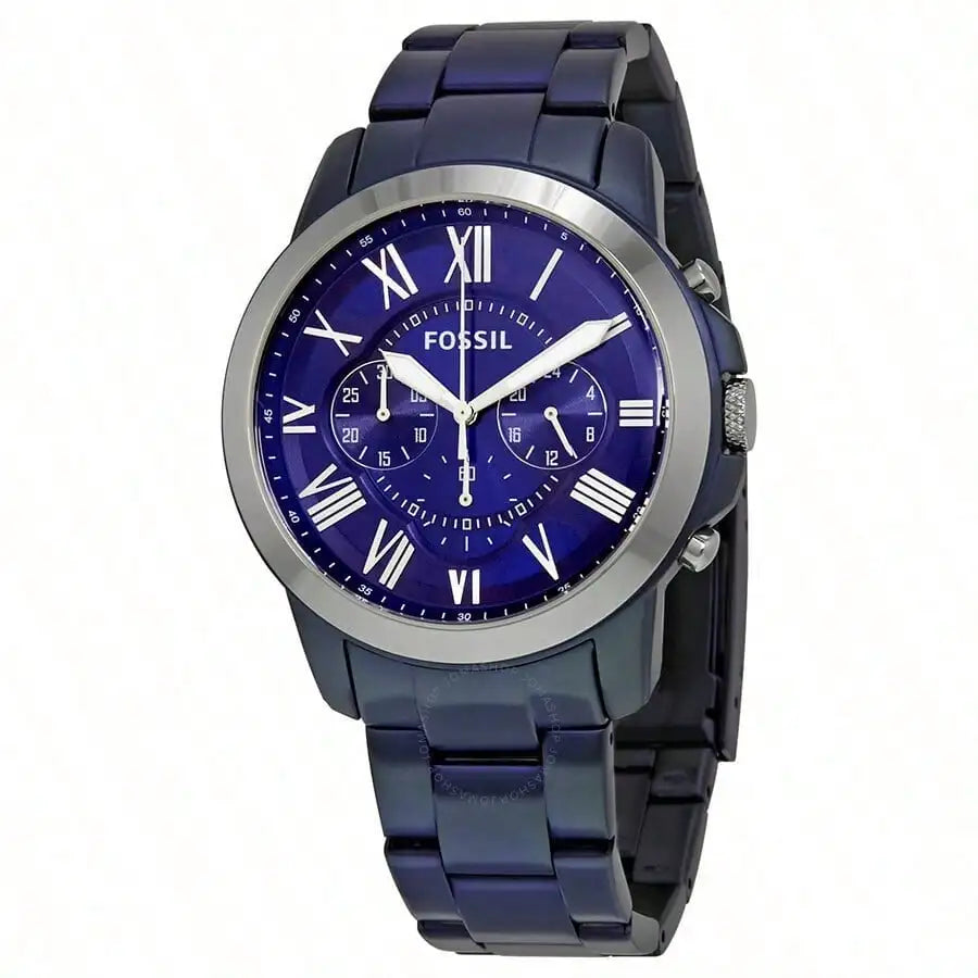 unisex casual watch vastara - fossil men's grant series three-hand quartz timepiece - sports timepiece with neutral dial