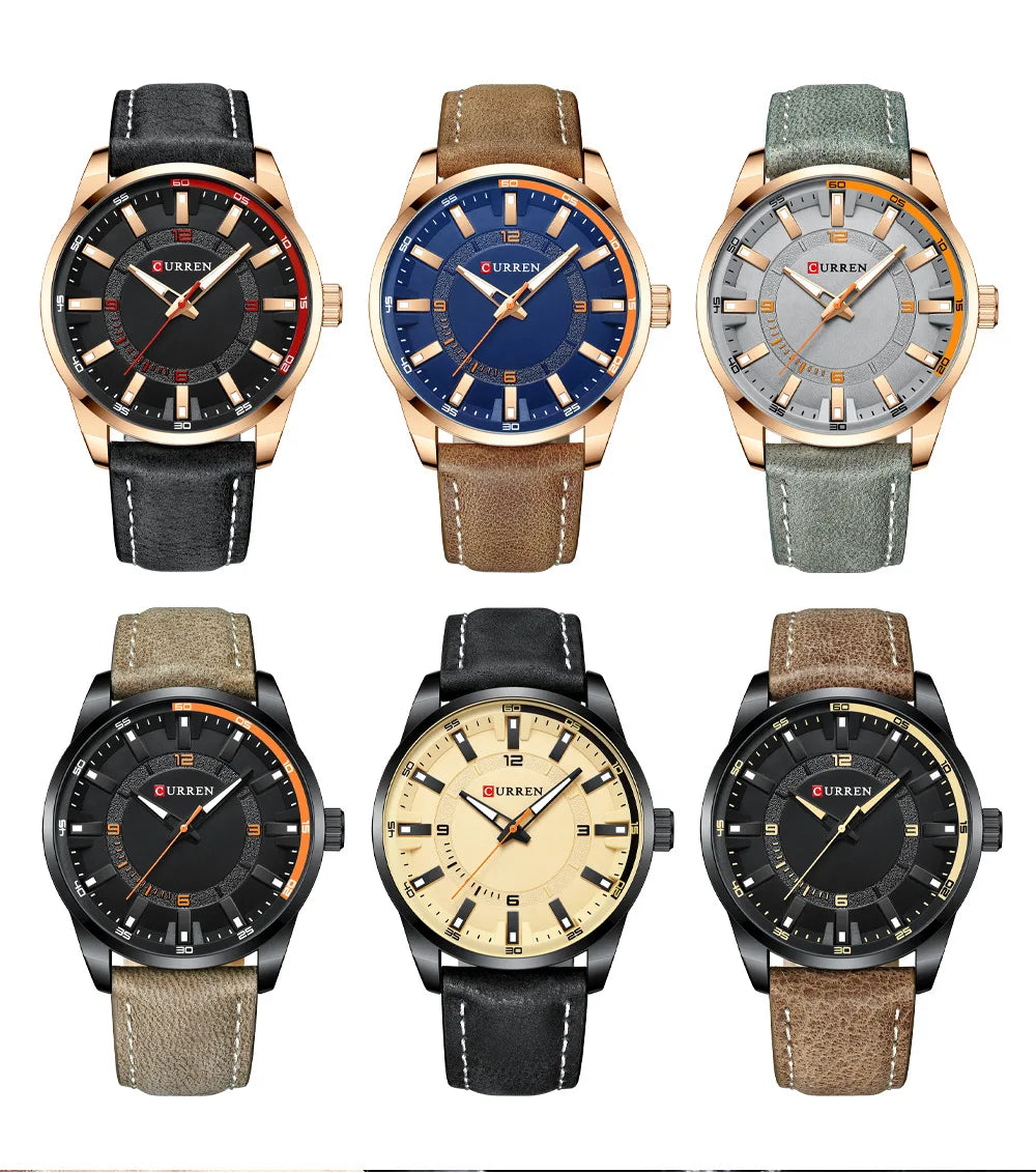 vastara 8390 's business belt casual 's watch 9 - casual unisex timepiece with stainless steel (USA)