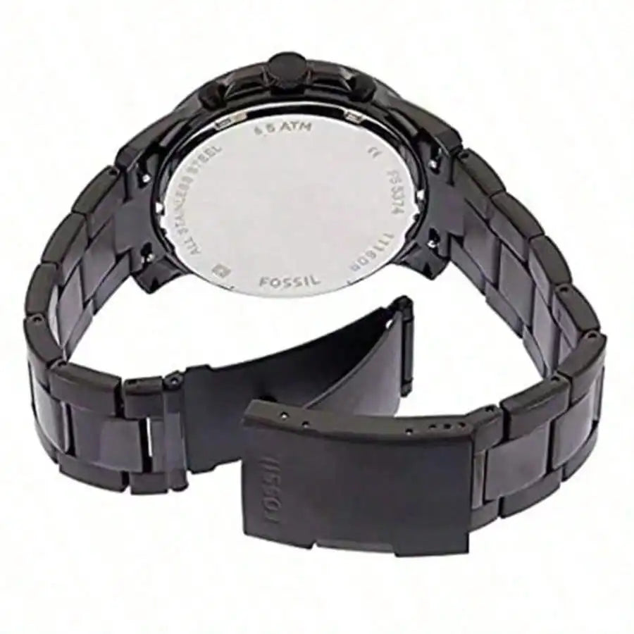 VASTARA vastara chronoblack unisex timepiece - chronograph stainless steel watch (USA)