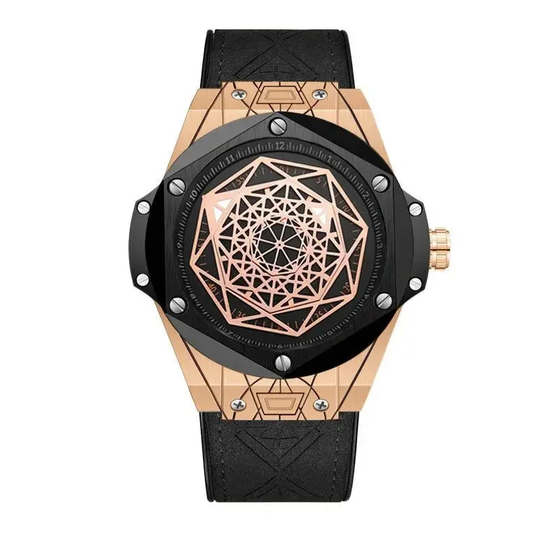 Unique Design Rotating Star Men's Watches Silver - Product Image 20