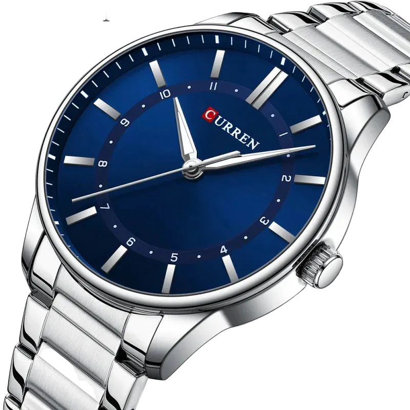 vastara 8430 classic 's luminous stainless steel business and leisure 's reloj hombre - business unisex watch with stainless