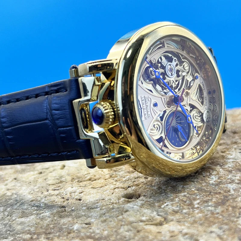  Luxury Moon Phase Men's Watches Original - Product Image 11