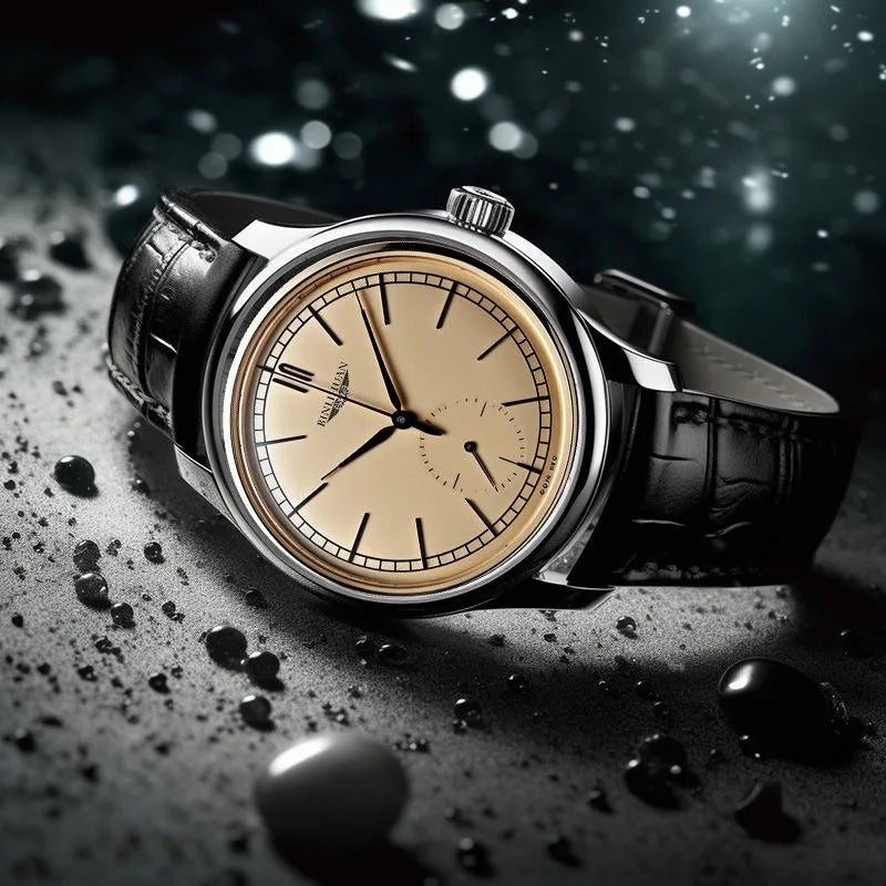 Men Fashion Retro Leather Watch Quartz Analog - Product Image 5