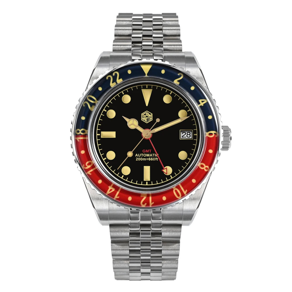 San Martin mm NH GMT Diver's Watch Men Sapphire - Product Image 53
