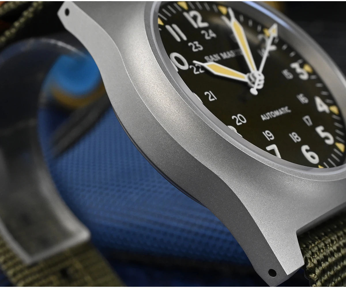 San Martin mm NH Field Automatic Watches Men Wrist - Product Image 25