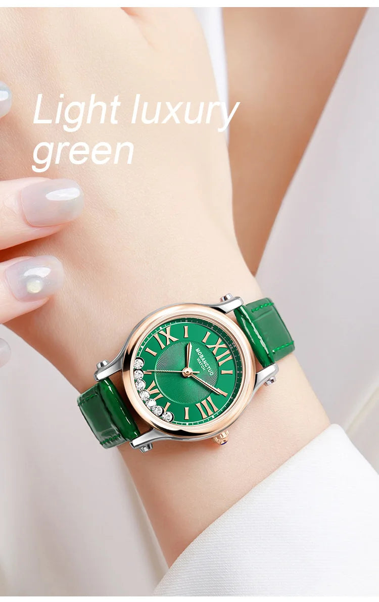 Luxury Fashion Women Watch Set Colourful PU - Product Image 10