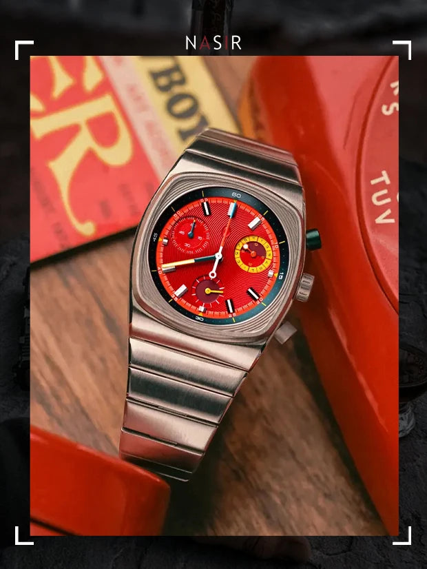 vastara square 's niche light 's -end 's trendy watch 7 - modern unisex timepiece with stainless steel (USA)