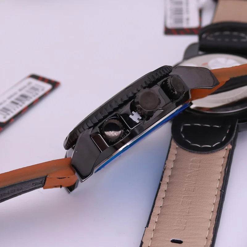 vastara miyota sport punk watch trade in leather models watch 6 - classic unisex timepiece with stainless steel (USA)