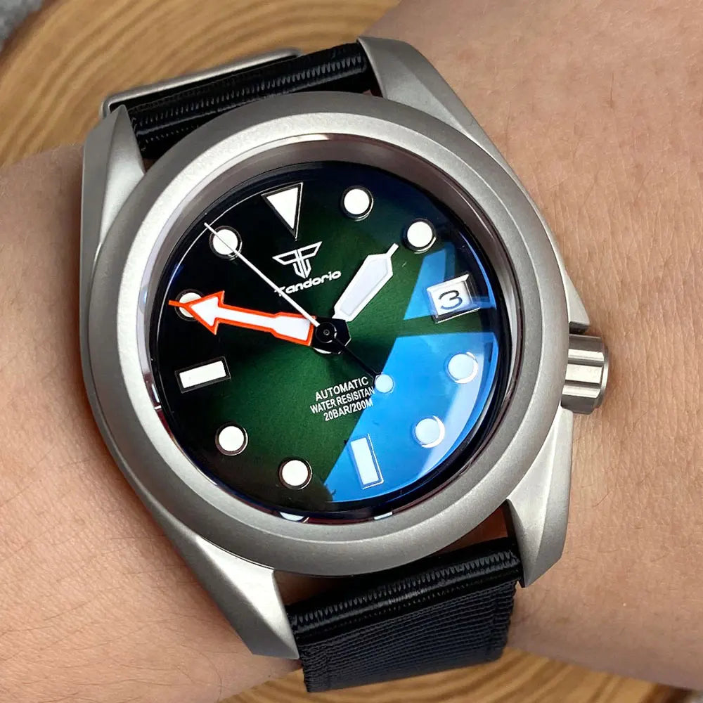 Tandorio Black MOP Shell Dial Lume mm NHMechanical - Product Image 24