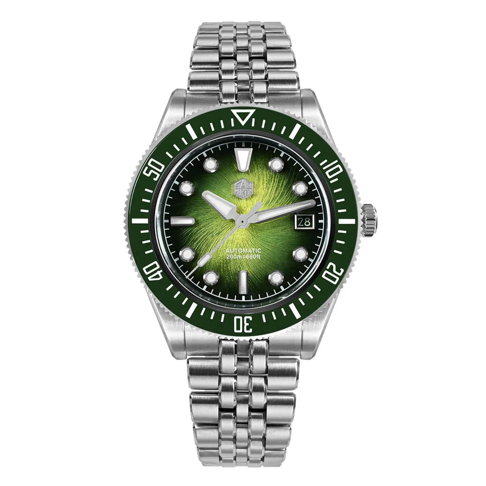 San Martin .mm mm Enamel Spiral Vortex Dial Men - Product Image 47