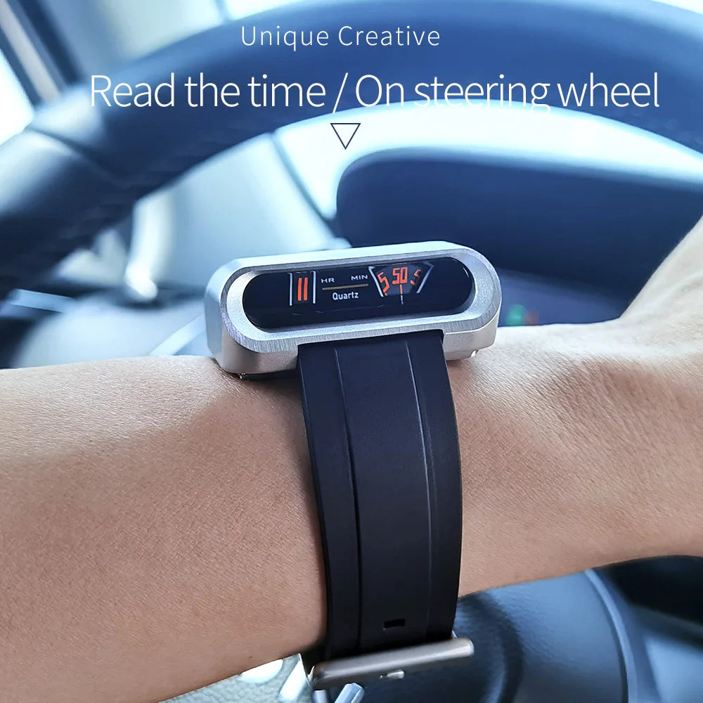 vastara break unique creativity sport es military relogio masculino watch detail - reliable movement, stainless steel,