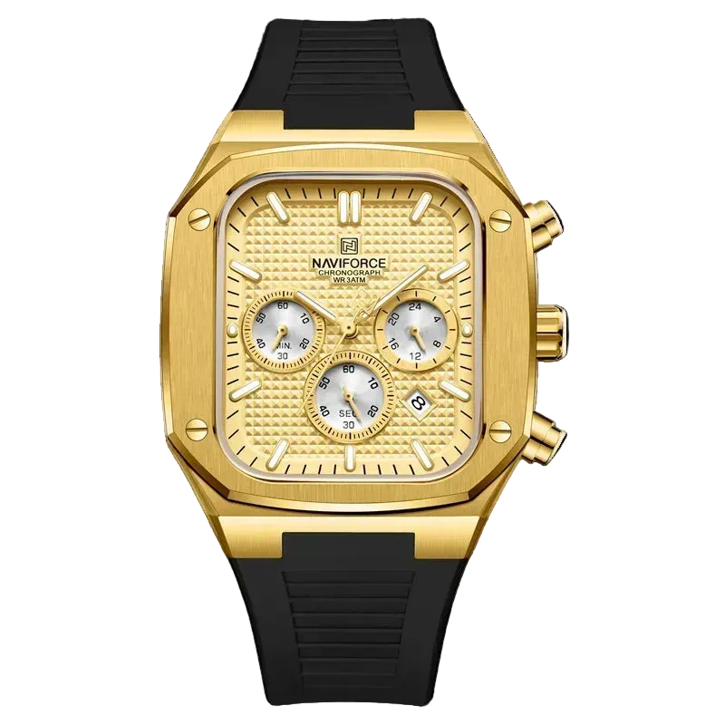 vastara naviforce sport original army business chronograph military clock gift 8037 watch 39 - business unisex timepiece