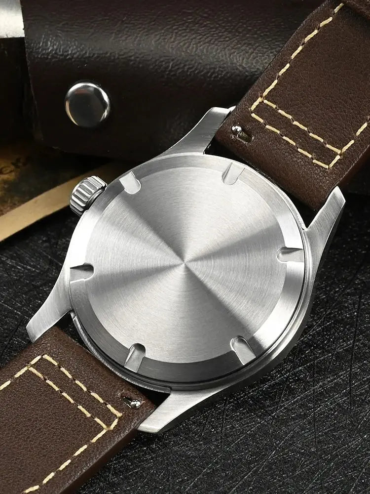 San Martin mm Ronda Quartz Watch Men Simple - Product Image 5