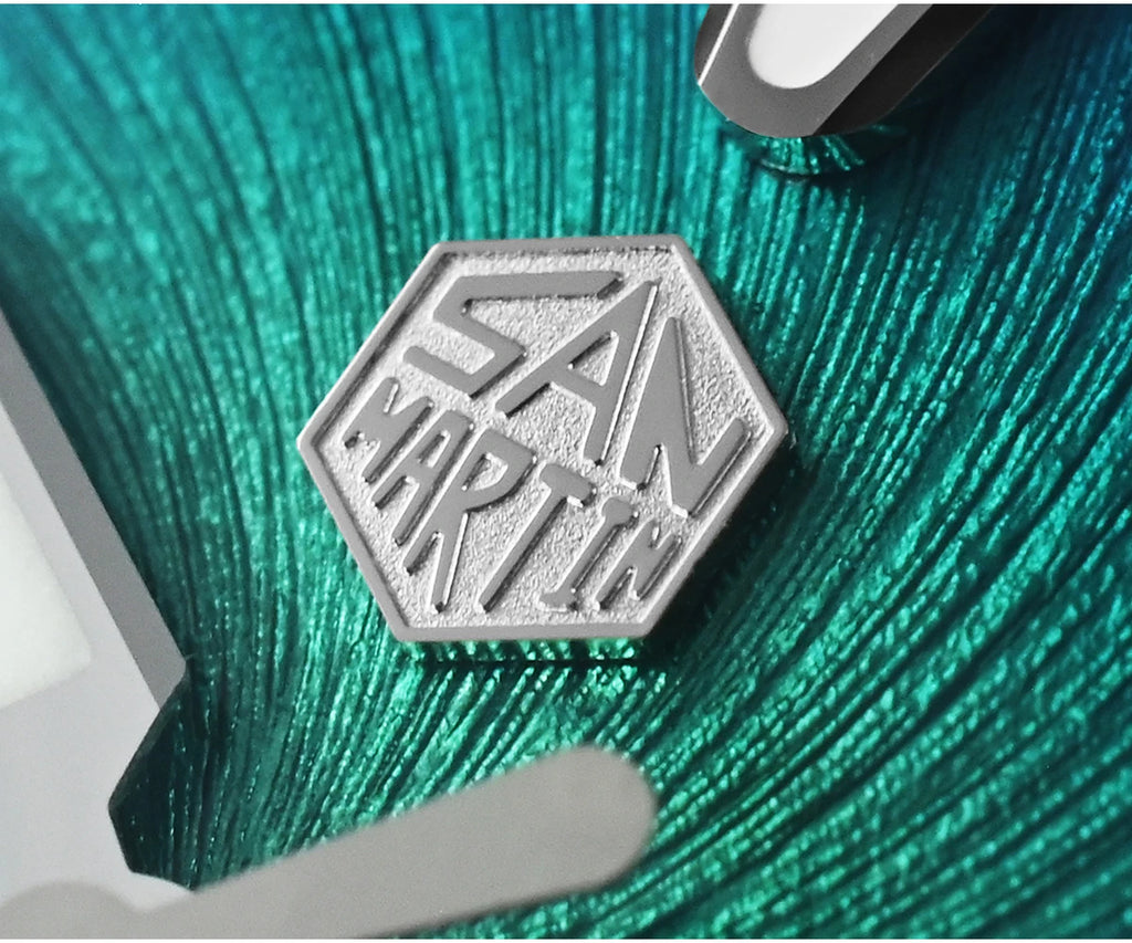 San Martin .mm mm Enamel Spiral Vortex Dial Men - Product Image 33
