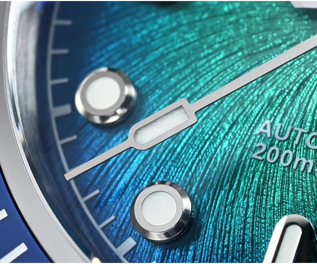 San Martin .mm mm Enamel Spiral Vortex Dial Men - Product Image 36