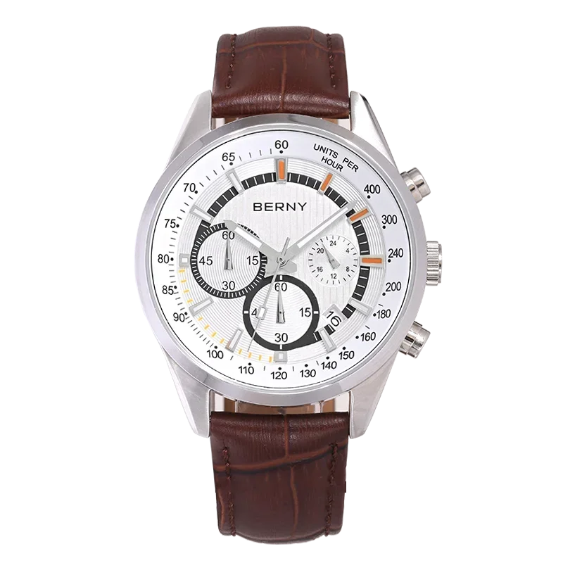 vastara berny 's multifunction chronograph luminous cool sports watch 16 - sports unisex timepiece with chronograph (USA)