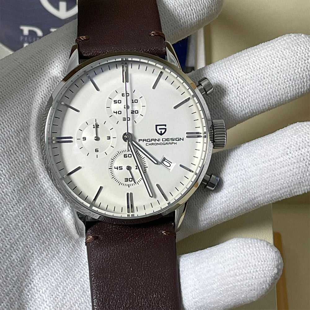 unisex casual watch vastara - men's multi time zone watch - business timepiece with neutral dial (USA)