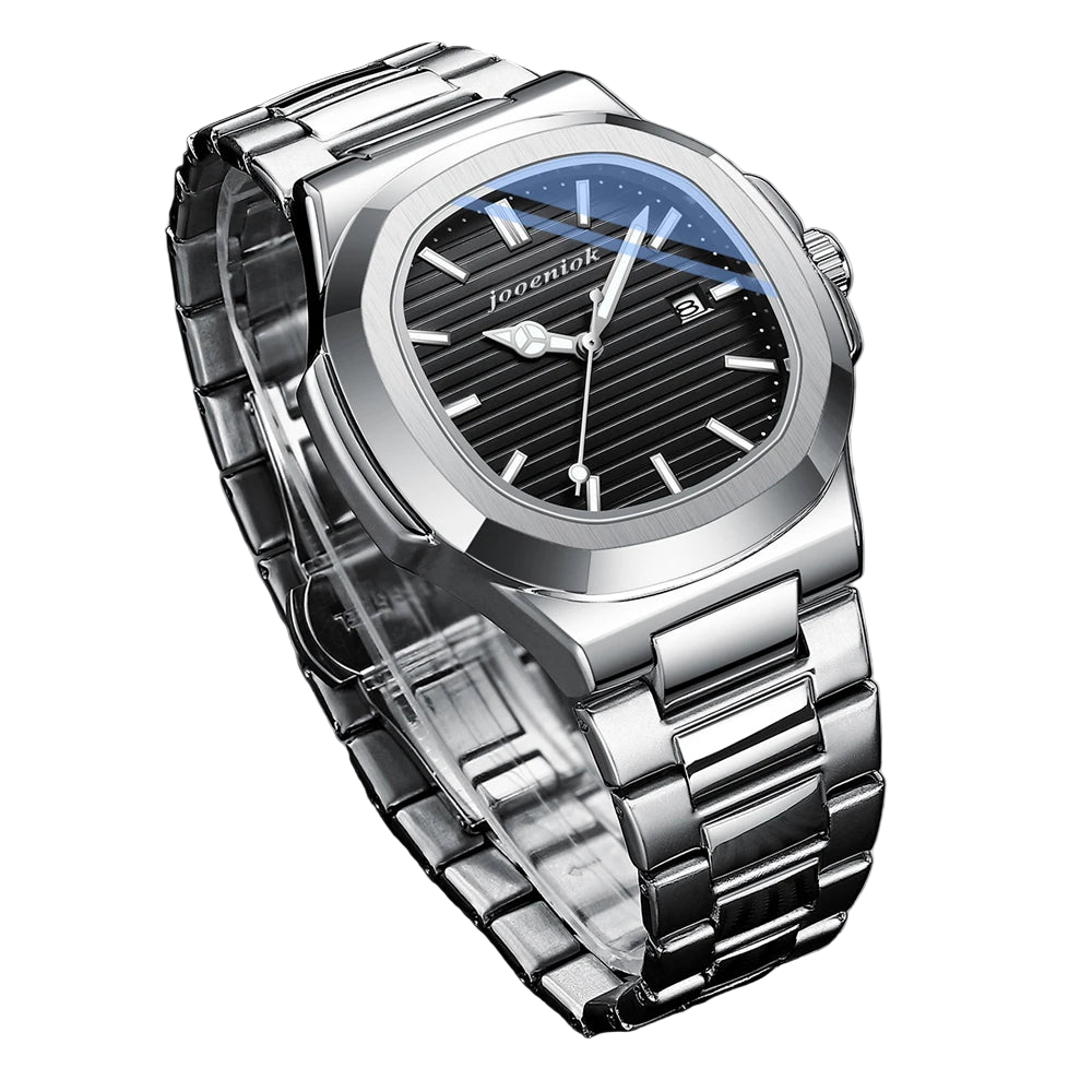 vastara - titron deepline steel watch - classic unisex watch with stainless steel in neutral stainless steel (USA)