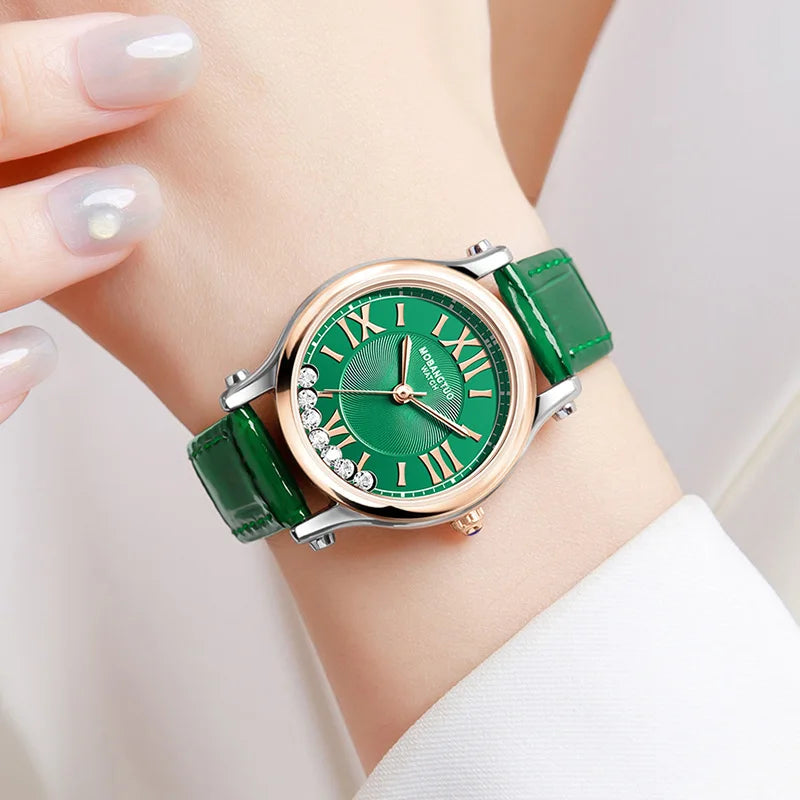 Luxury Fashion Women Watch Set Colourful PU - Product Image 5