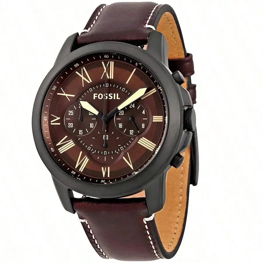 unisex casual watch vastara - fossil man watches quartz dial casual - daily wear timepiece with neutral dial (USA)