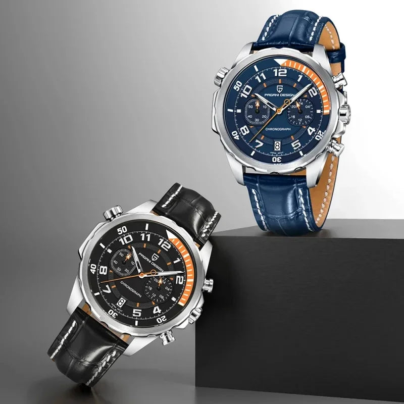 vastara pagani design 1811 's 44mm multi functional chronograph vk64 's reloj hombre watch 6 - classic unisex timepiece with