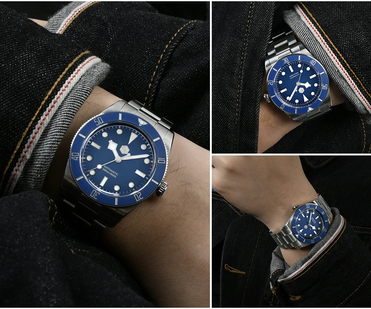 San Martin mm BB Vintage Diver Watch NH Automatic - Product Image 12