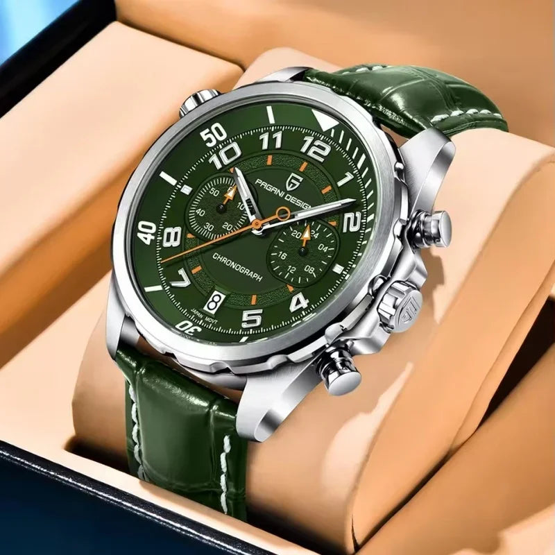 vastara pagani design 1811 's 44mm multi functional chronograph vk64 's reloj hombre - classic unisex watch with chronograph