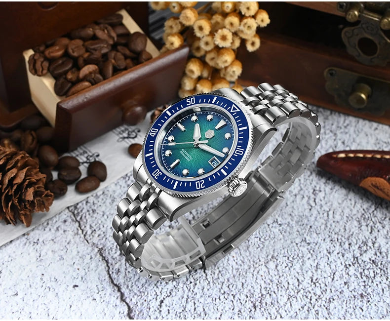 San Martin Men Diver Watch Automatic Mechanical - Product Image 8