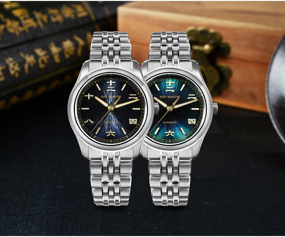 San Martin mm Gada Watch Chinese Style Original - Product Image 12