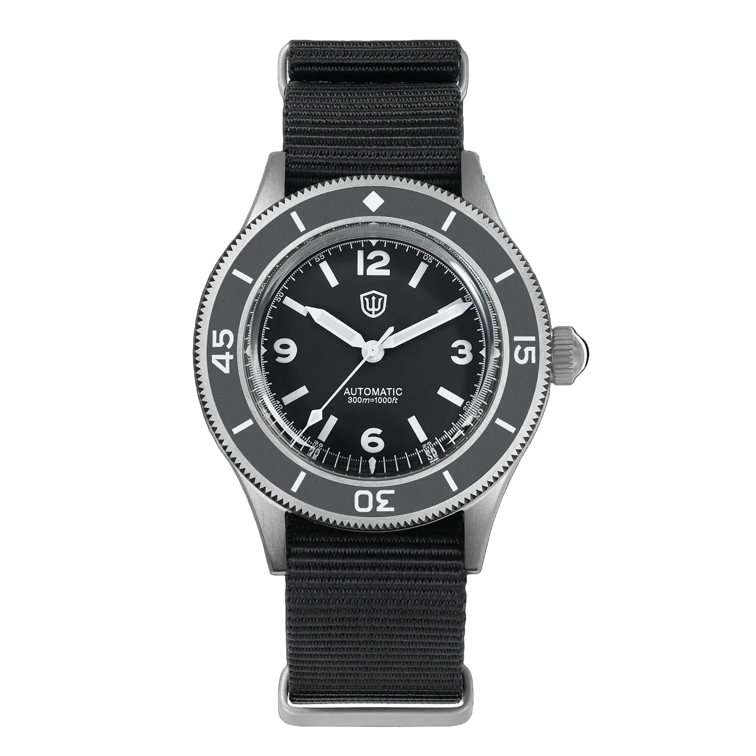 watchdives wd50ti titanium automatic dive watch 300m nh35 men’s mechanical watch sapphire ceramic bezel super luminova c3