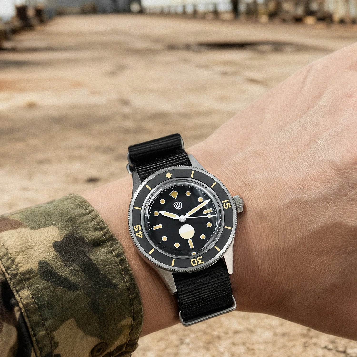 watchdives wd50ti titanium automatic dive watch 300m nh35 men’s mechanical watch sapphire ceramic bezel super luminova c3