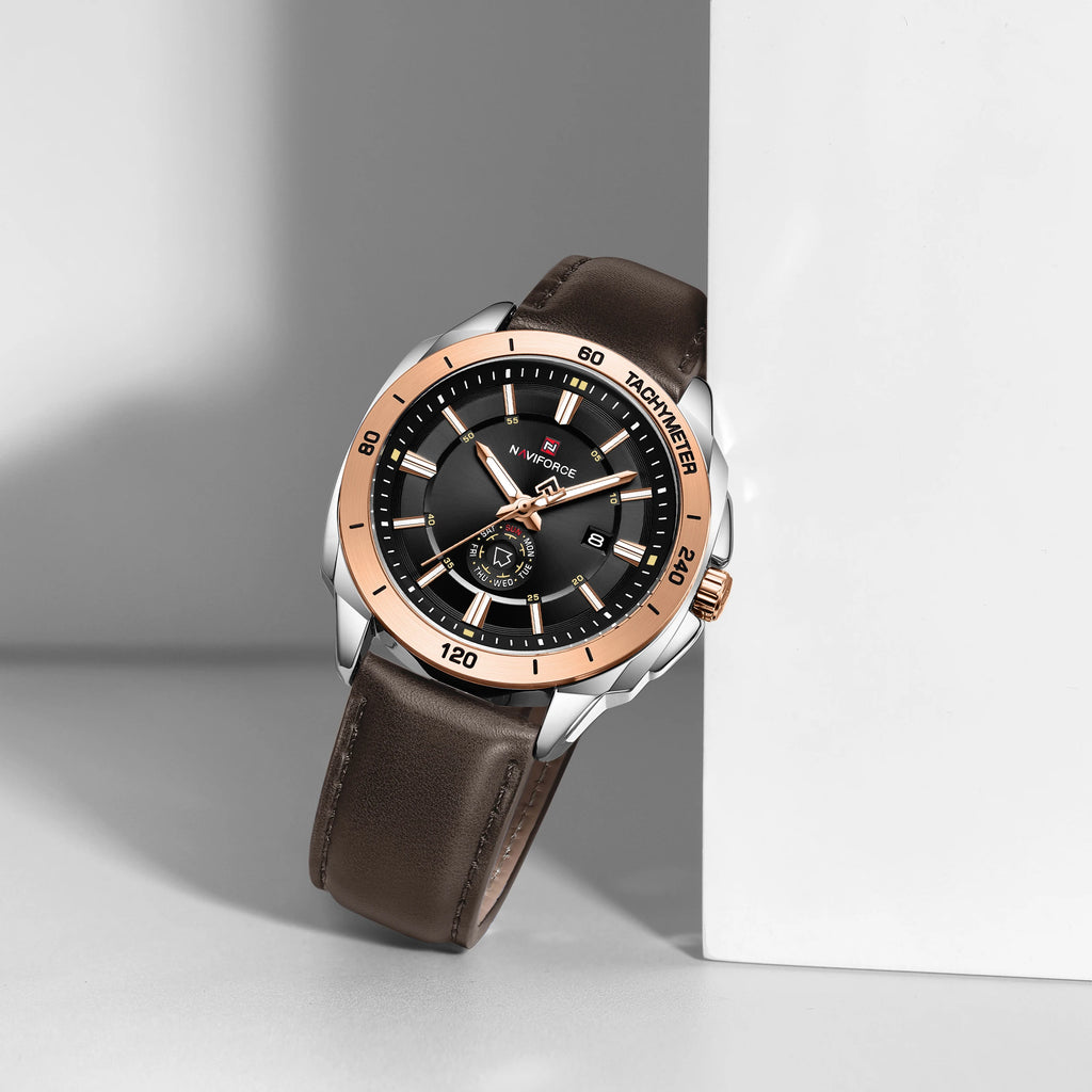 NAVIFORCE Fashion Men's Quartz Watch Calendar - Product Image 12