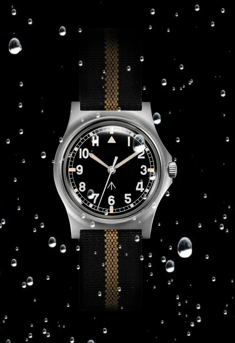 RDUNAE RA Quartz Watch Retro Military L Stainless - Product Image 17