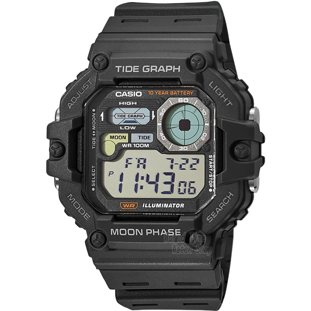 vastara - casio x trek pro men s digital sports outdoor watch watch 8 - sports unisex timepiece with waterproof (USA)