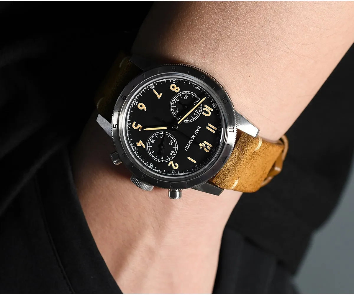 San Martin .mm Vintage Men Watch Military Style VK - Product Image 10