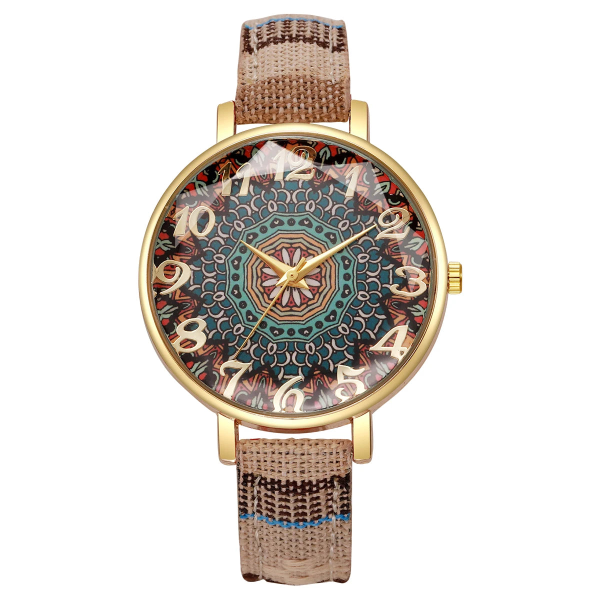 vastara women watches vintage flowers watch 5 - vintage unisex timepiece with waterproof (USA)