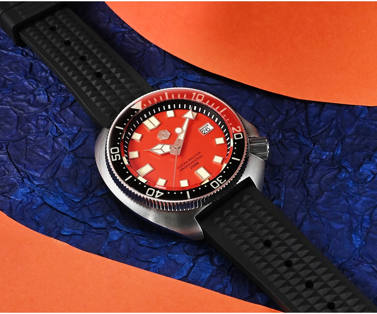 San Martin Men Automatic Watch Military Mechanical - Product Image 13