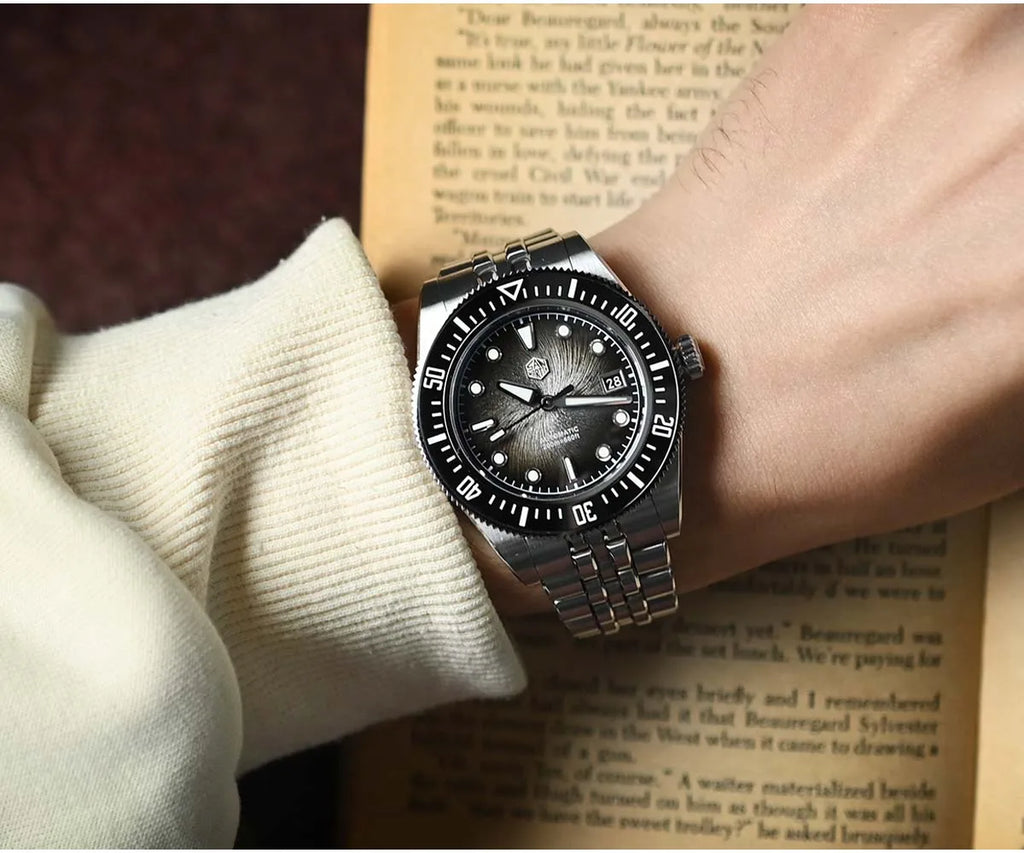 San Martin .mm mm Enamel Spiral Vortex Dial Men - Product Image 24